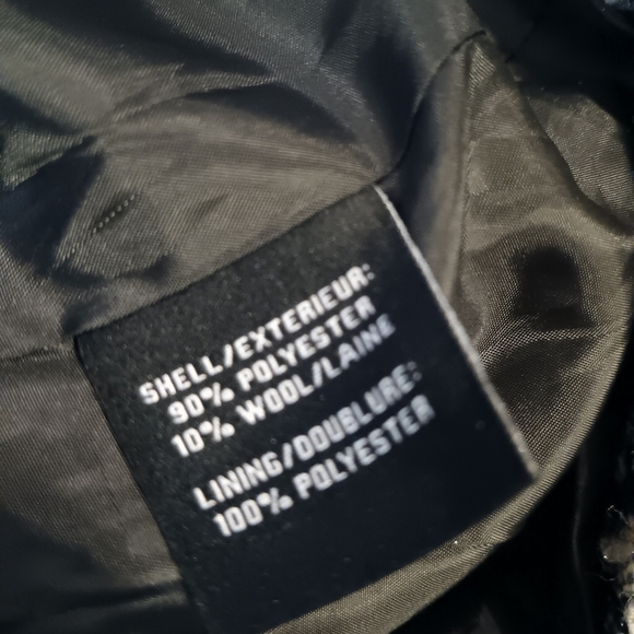 Bagatelle Tweed Black White Old Money Jacket - Picture 5 of 9